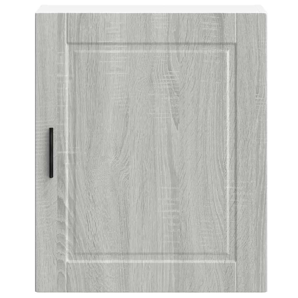 vidaXL Armarios pared para cocina 2 uds Porto gris sonoma