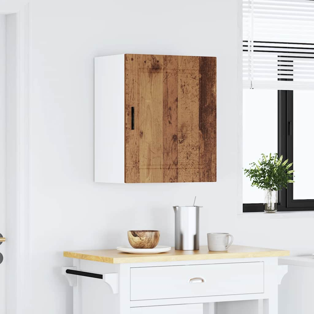 vidaXL Armario de pared de cocina Porto madera vieja madera ingeniería