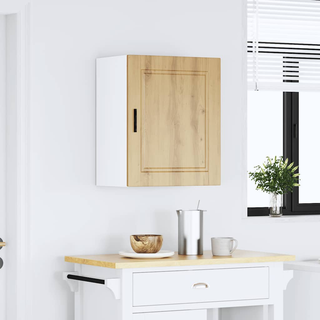 vidaXL Armario de pared cocina Porto madera ingeniería roble artesanal