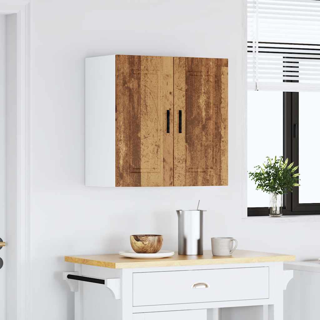 vidaXL Armario de pared de cocina Porto madera vieja madera ingeniería