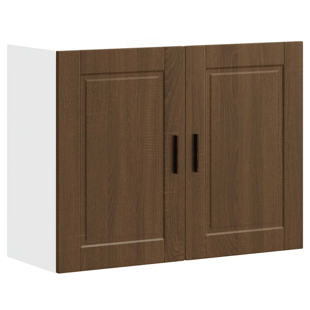 vidaXL Armario de pared cocina Porto madera ingeniería roble marrón