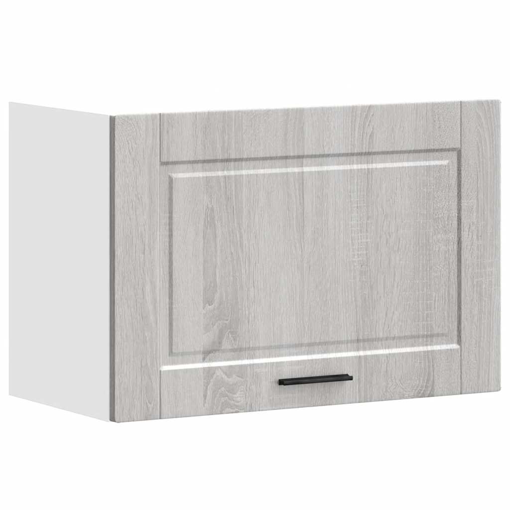 vidaXL Armario de pared de cocina Porto gris sonoma madera ingeniería