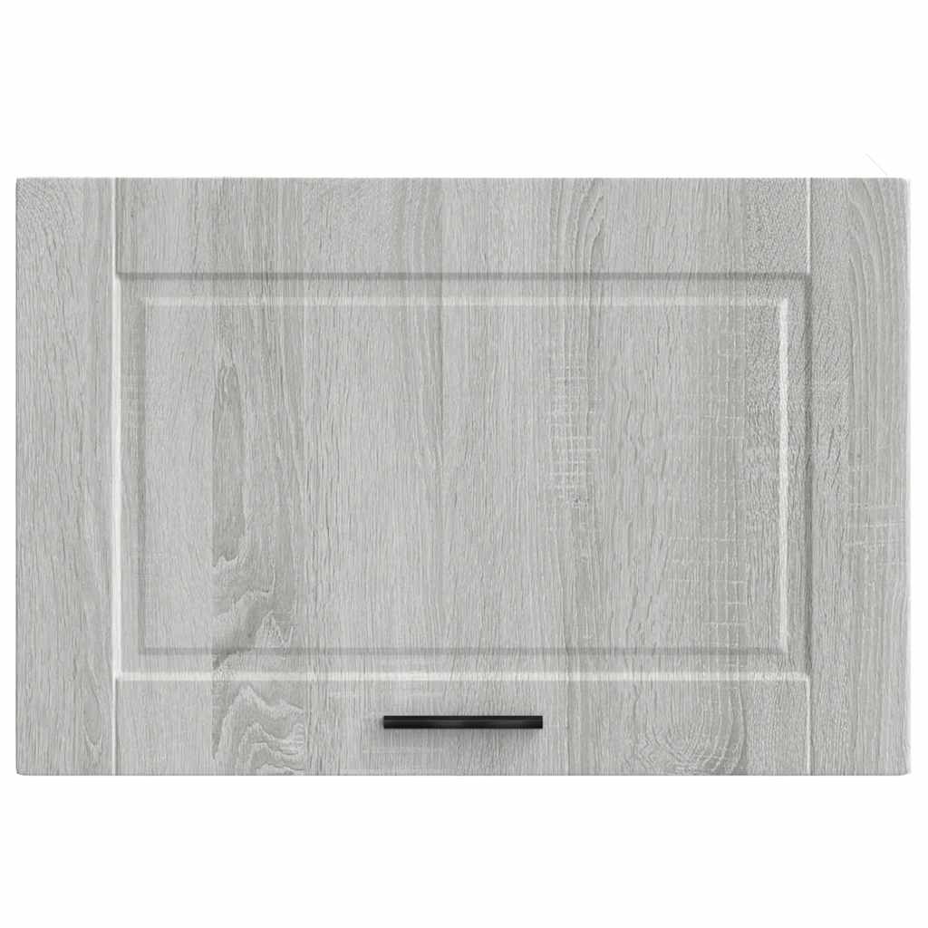 vidaXL Armario de pared de cocina Porto gris sonoma madera ingeniería