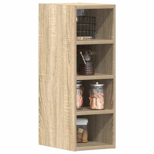 vidaXL Armario colgante cocina contrachapada color roble 20x29,5x60 cm