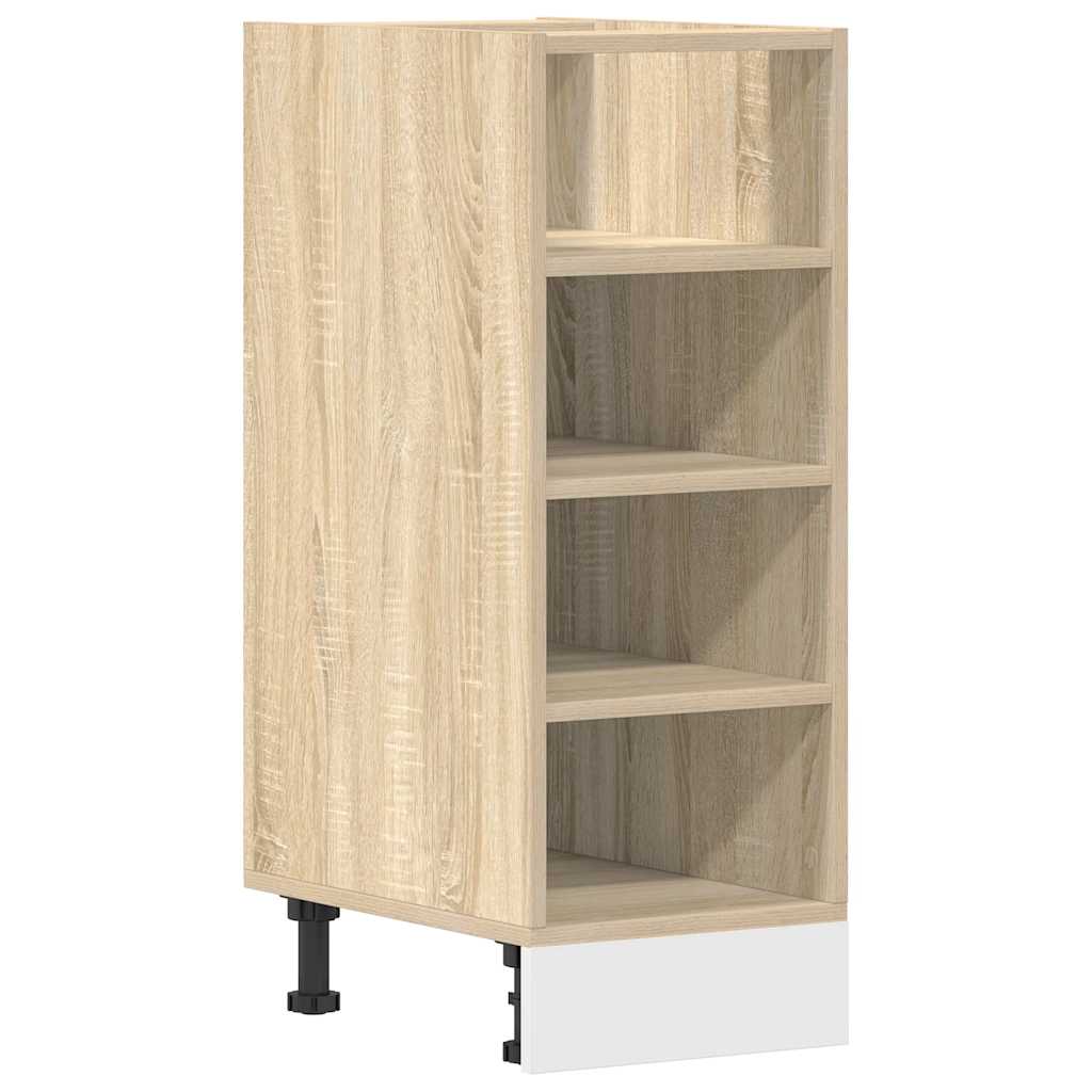 vidaXL Armario inferior de fregadero madera ingeniería 30x44,5x81,5 cm