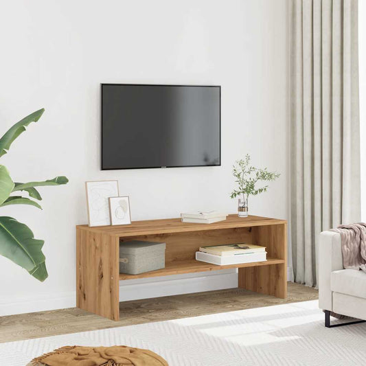 vidaXL Mueble de TV madera de ingeniería roble artisan 100x40x40 cm