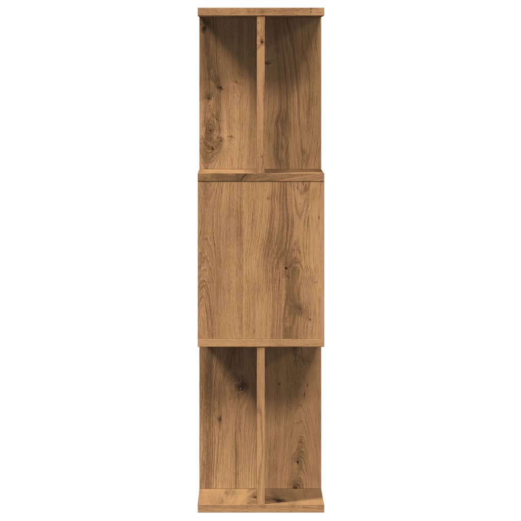 vidaXL Estantería madera de ingeniería roble artisan 80x24x96 cm