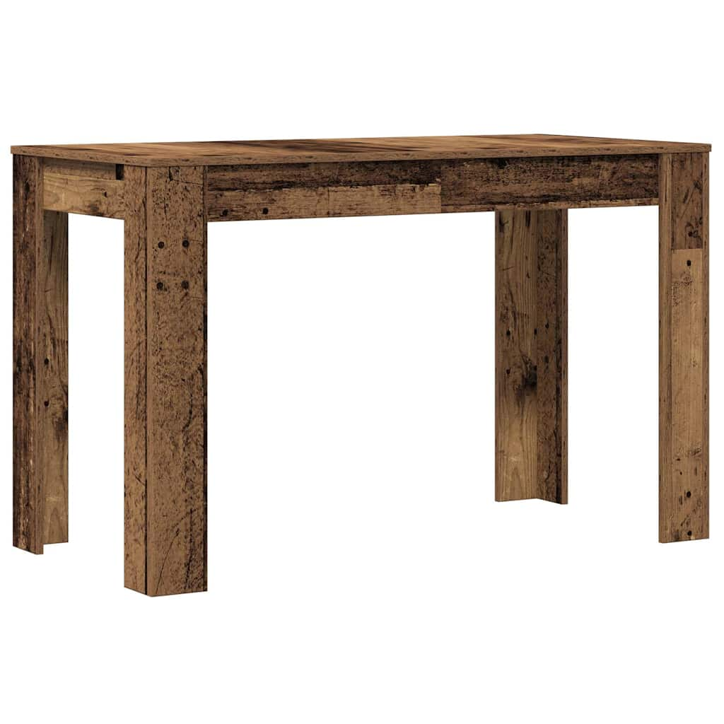 vidaXL Mesa de comedor de madera contrachapada madera vieja