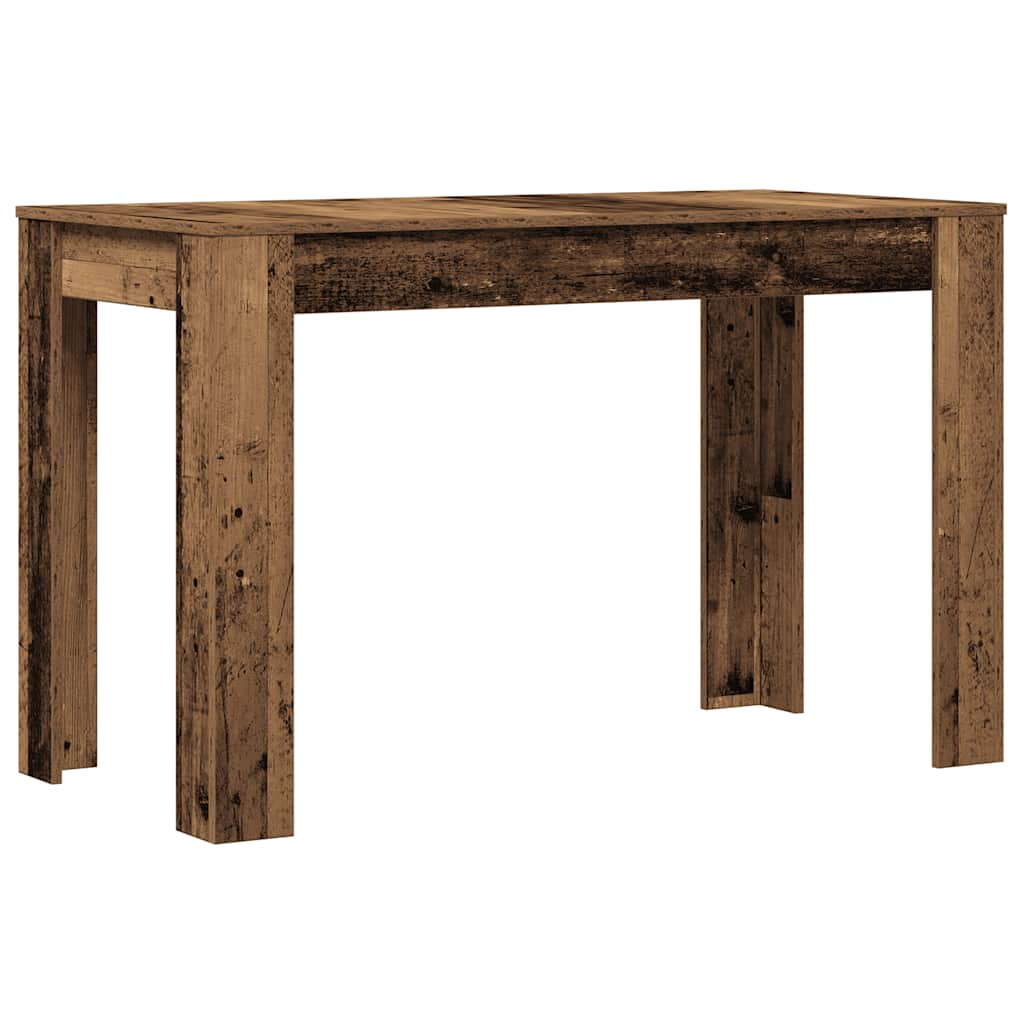 vidaXL Mesa de comedor de madera contrachapada madera vieja