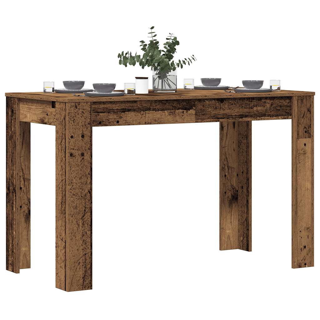 vidaXL Mesa de comedor de madera contrachapada madera vieja