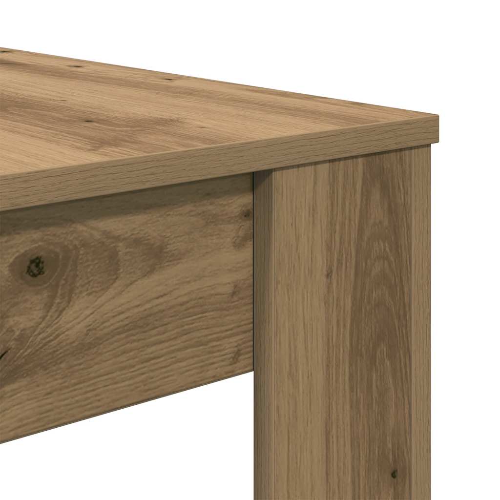 vidaXL Mesa de Comedor Roble Artesano 120x60x76cm madera reconstituida