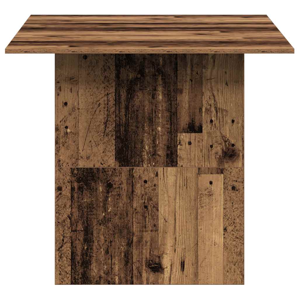 vidaXL Mesa de comedor de aglomerado madera envejecida 180x90x76 cm