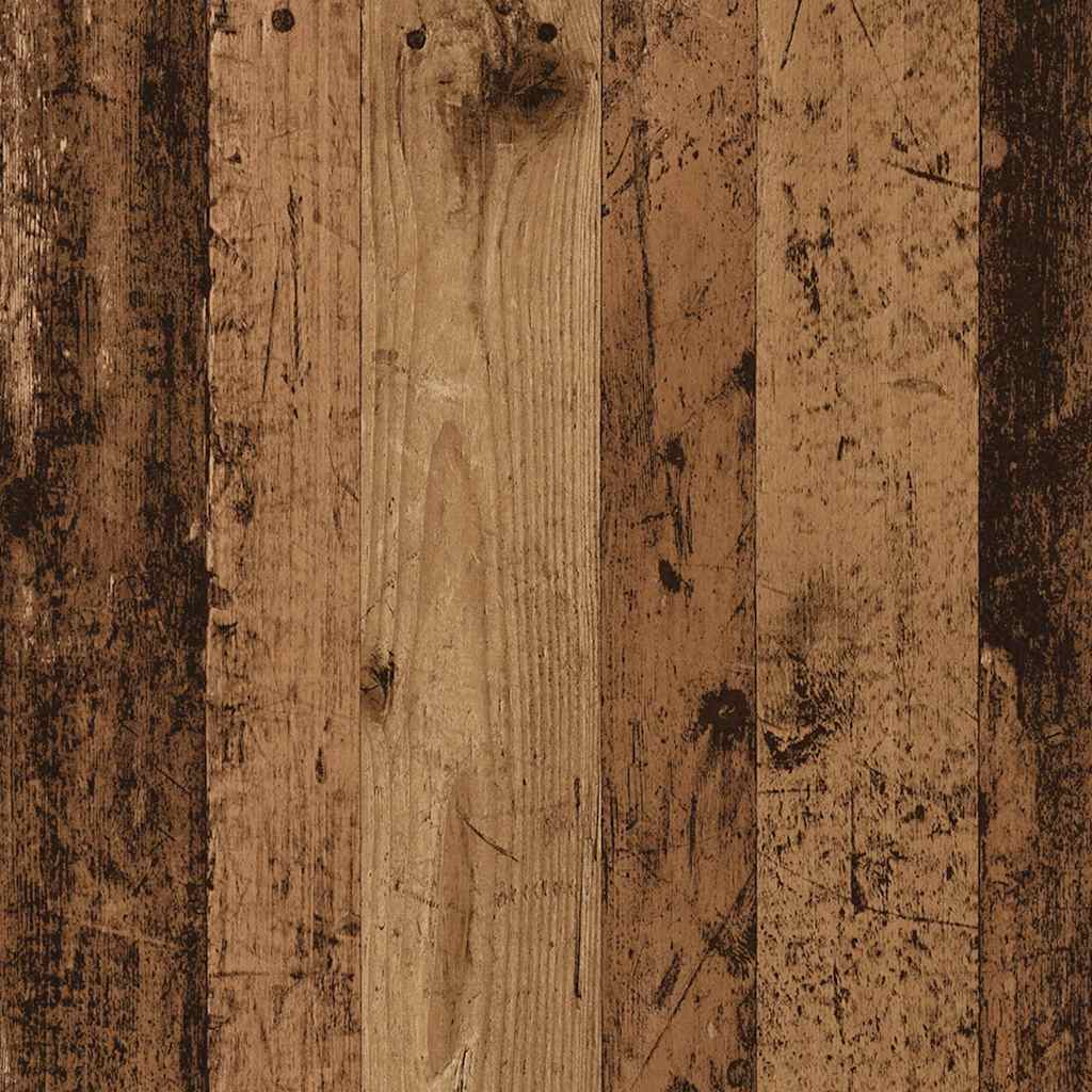 vidaXL Aparador de madera contrachapada madera envejecida 60x30x75 cm