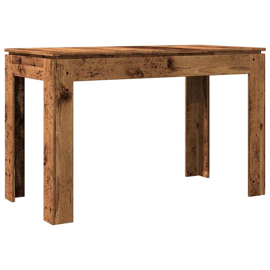 vidaXL Mesa de comedor de madera contrachapada madera vieja