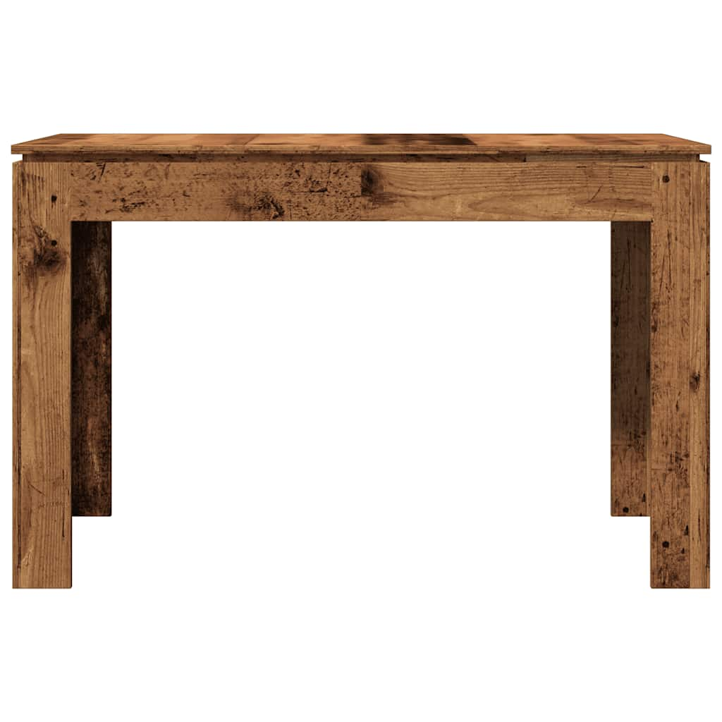 vidaXL Mesa de comedor de madera contrachapada madera vieja