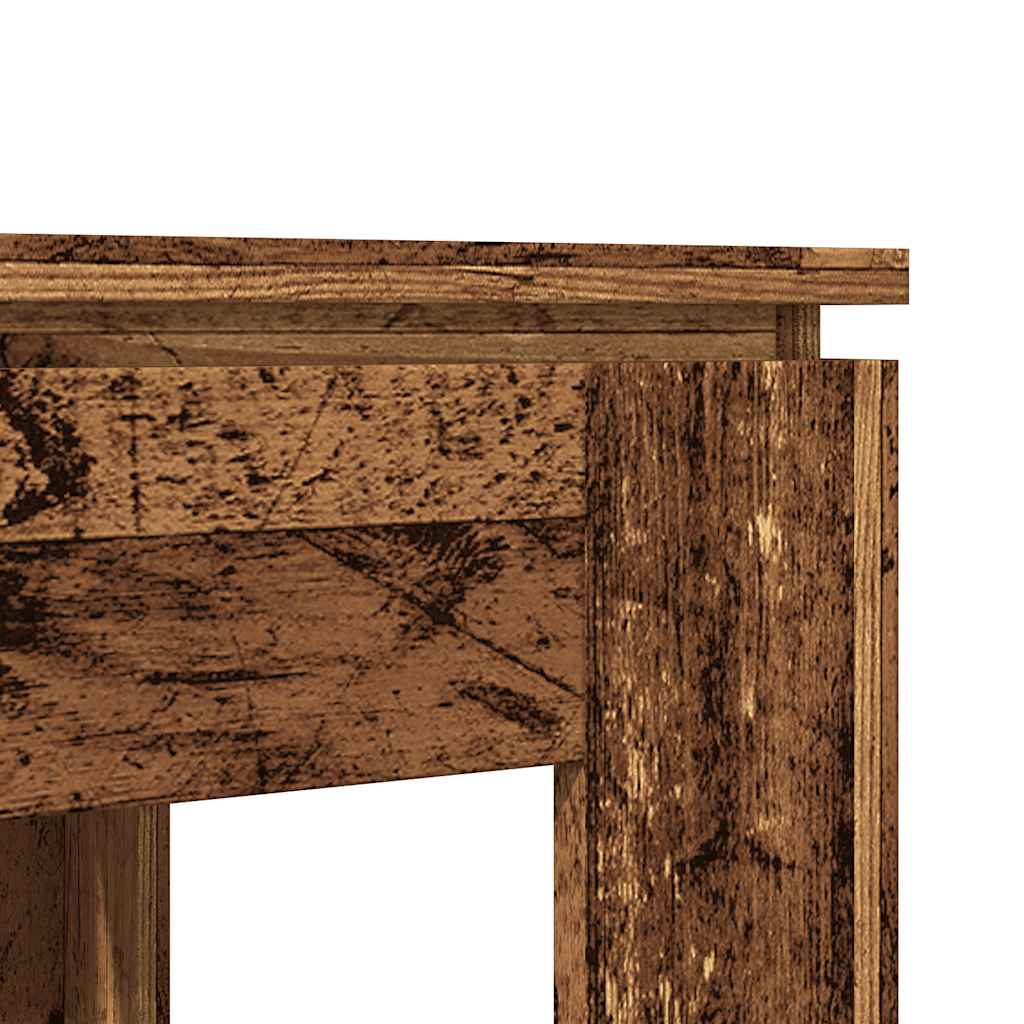 vidaXL Mesa de comedor de madera contrachapada madera vieja