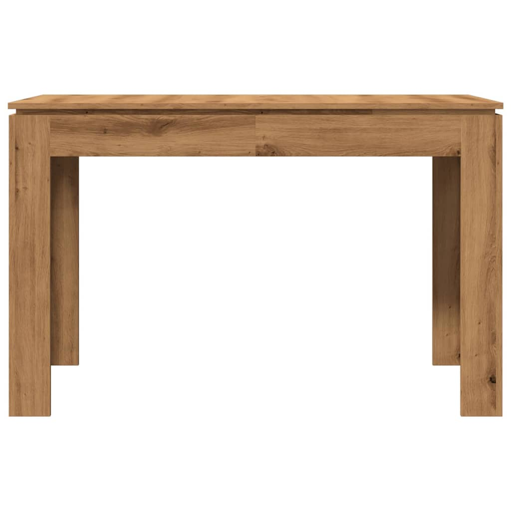 vidaXL Mesa de Comedor Roble Artesano 120x60x76cm madera reconstituida