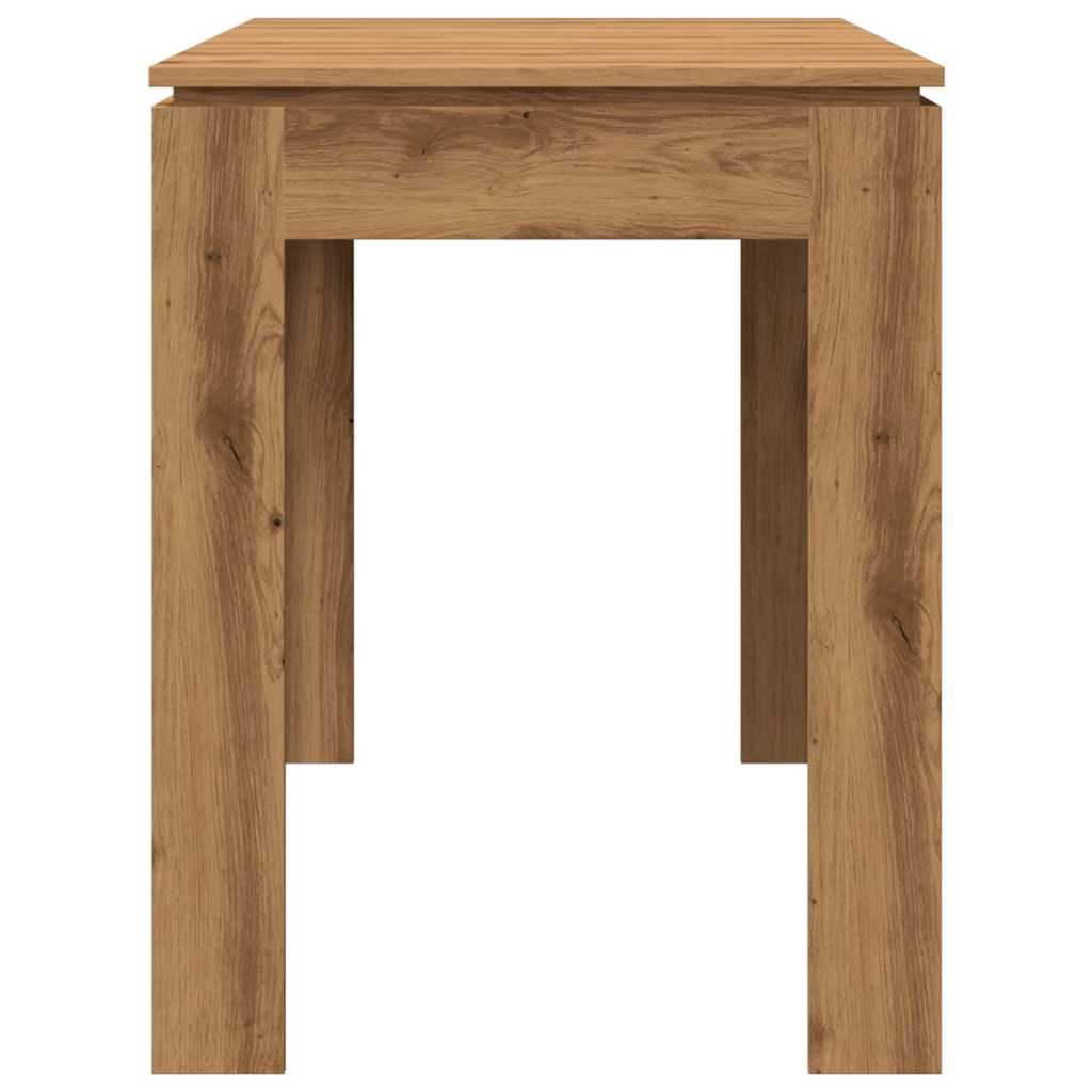 vidaXL Mesa de Comedor Roble Artesano 120x60x76cm madera reconstituida