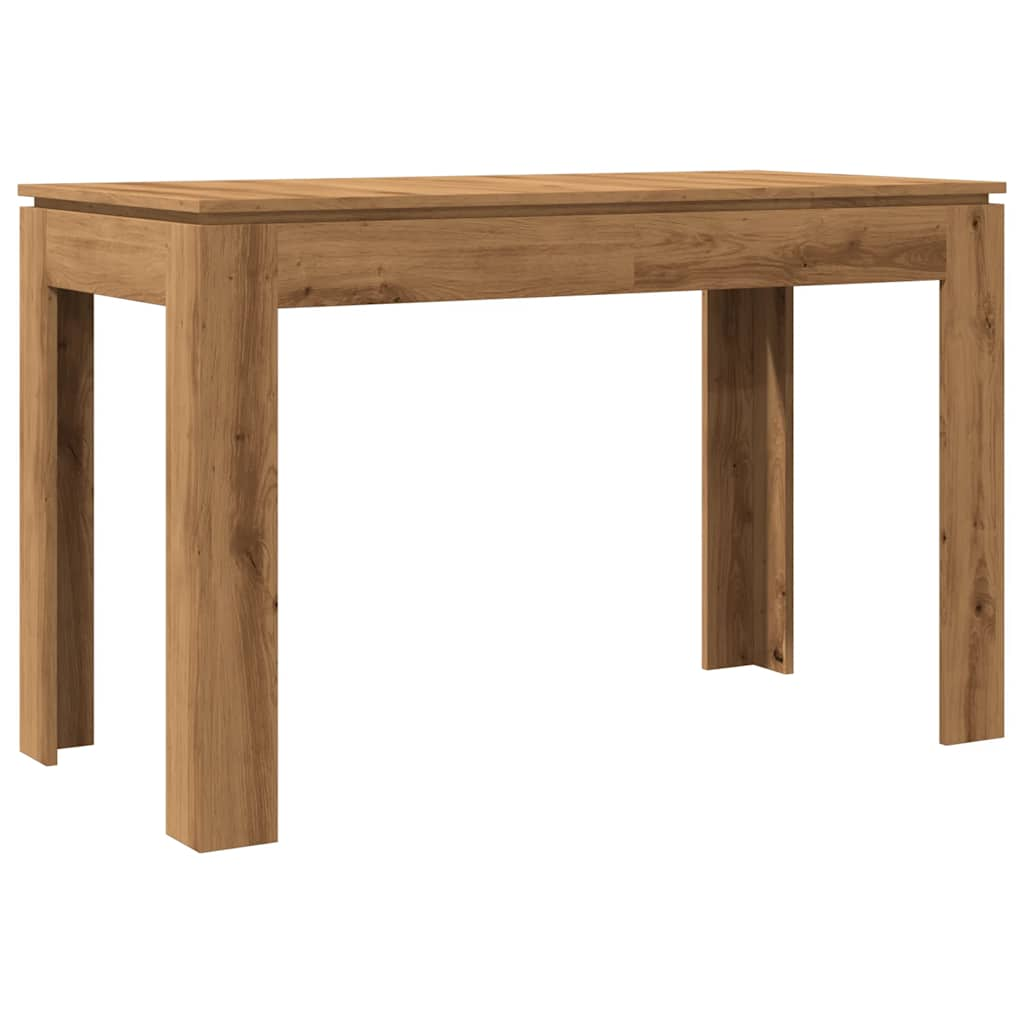 vidaXL Mesa de Comedor Roble Artesano 120x60x76cm madera reconstituida