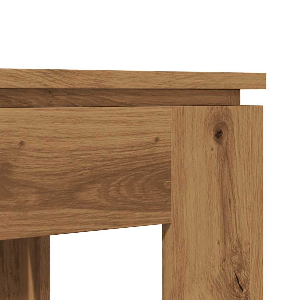 vidaXL Mesa de Comedor Roble Artesano 120x60x76cm madera reconstituida