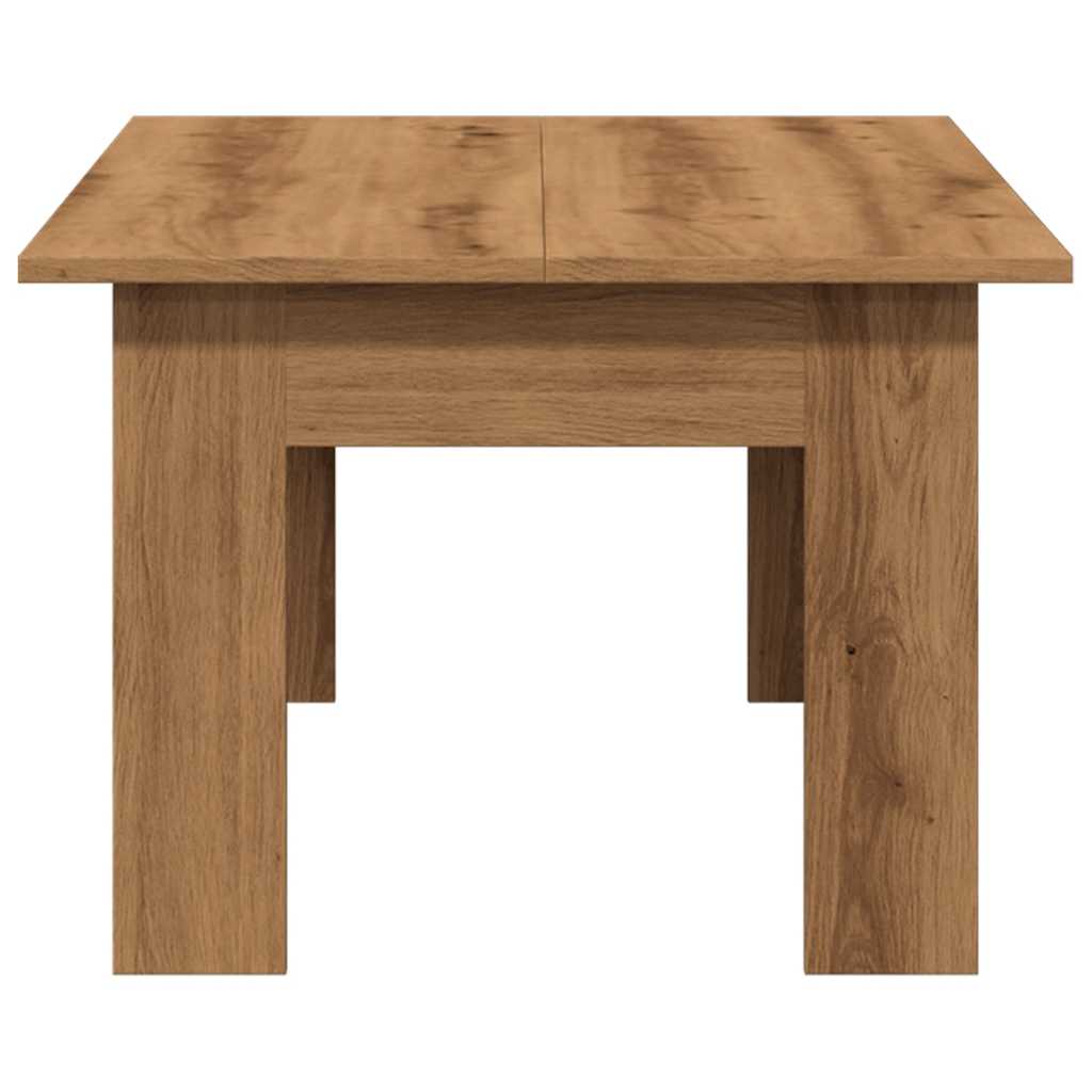 vidaXL Mesa de centro madera de ingeniería roble artisan 100x60x42 cm