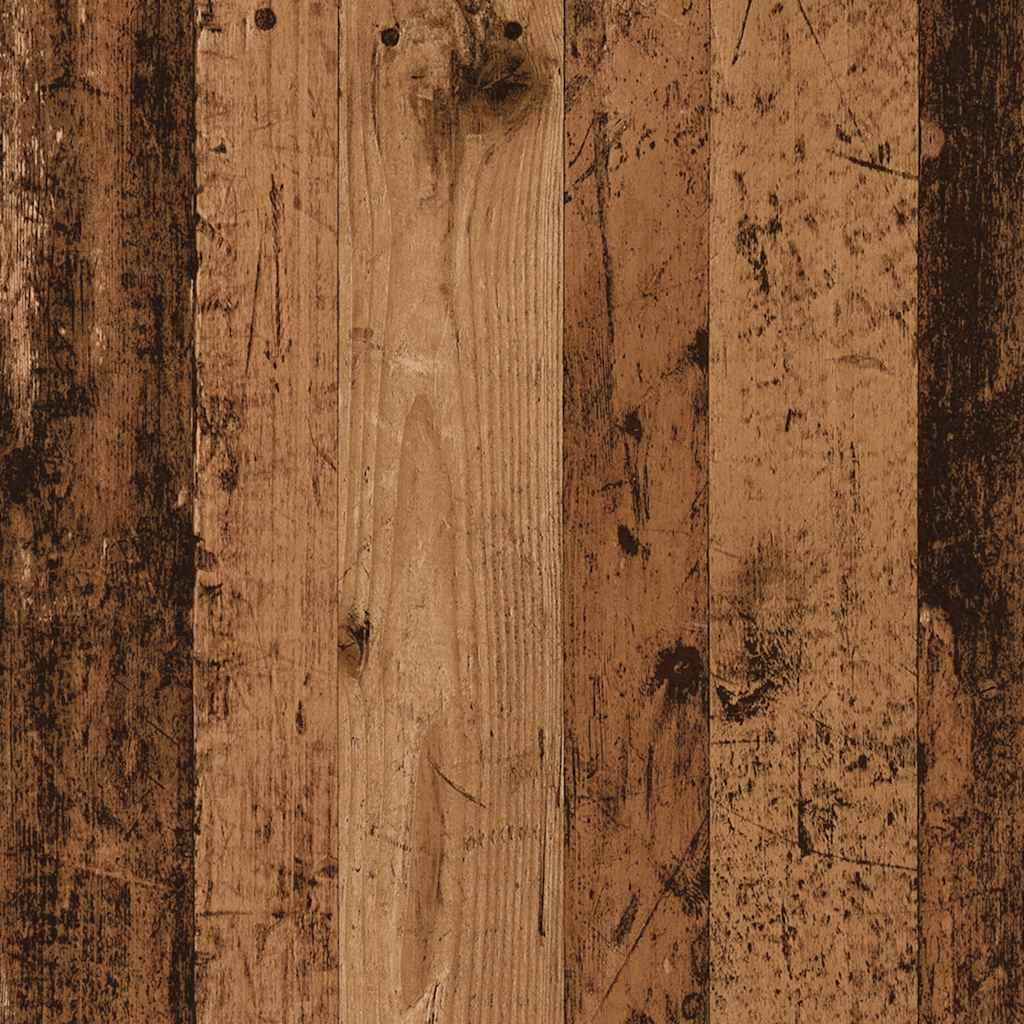 vidaXL Estantería madera envejecida 50x25x104 cm