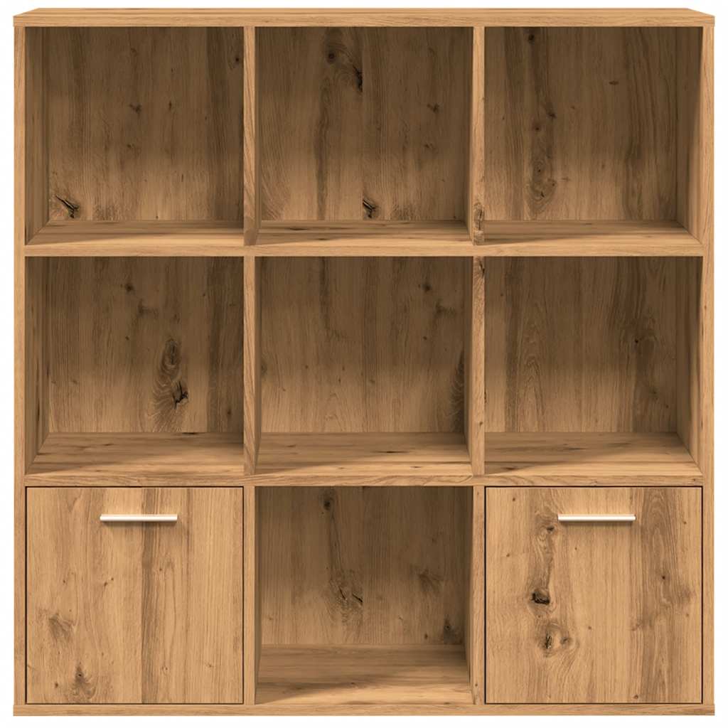 vidaXL Estantería de madera de ingeniería roble artisan 98x29x97,5 cm