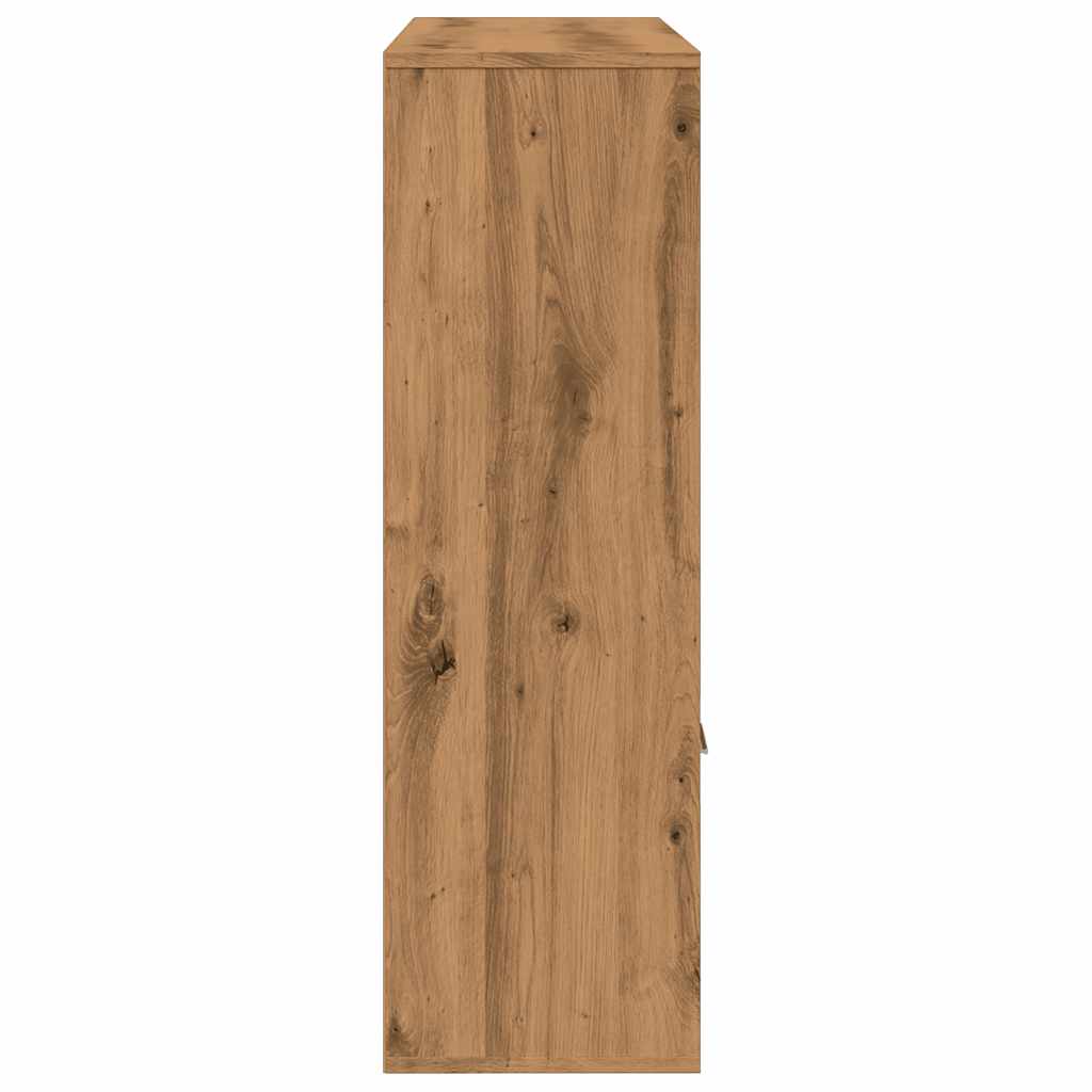 vidaXL Estantería de madera de ingeniería roble artisan 98x29x97,5 cm