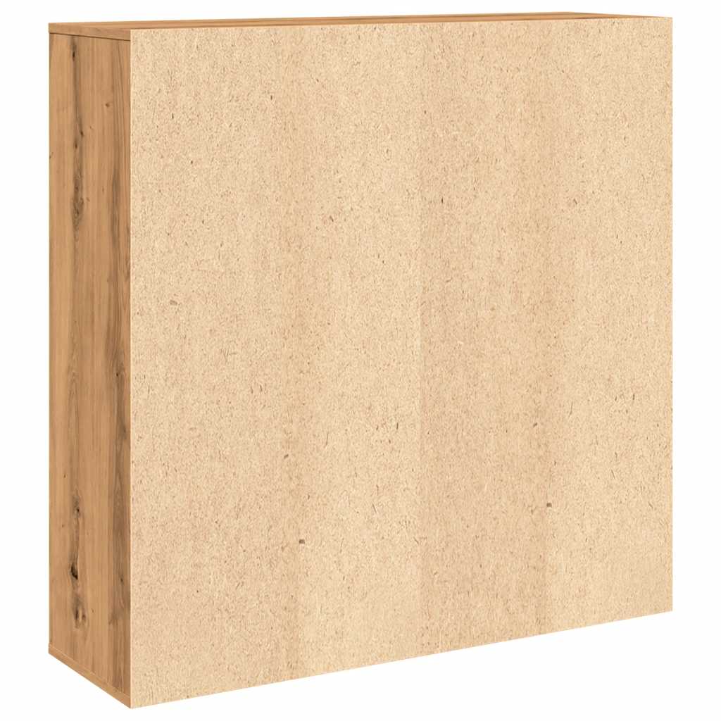 vidaXL Estantería de madera de ingeniería roble artisan 98x29x97,5 cm