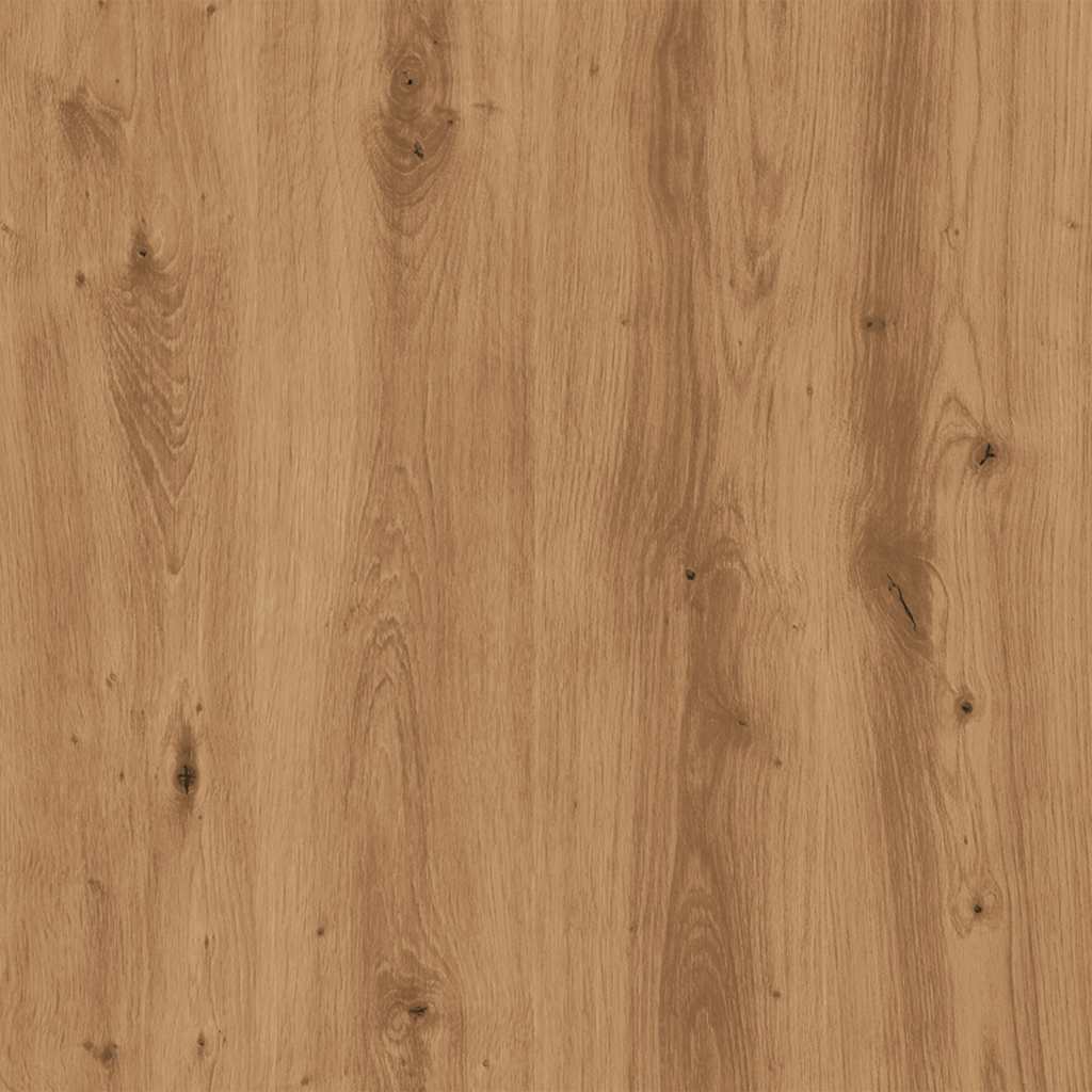 vidaXL Aparador de madera contrachapada color roble artesano