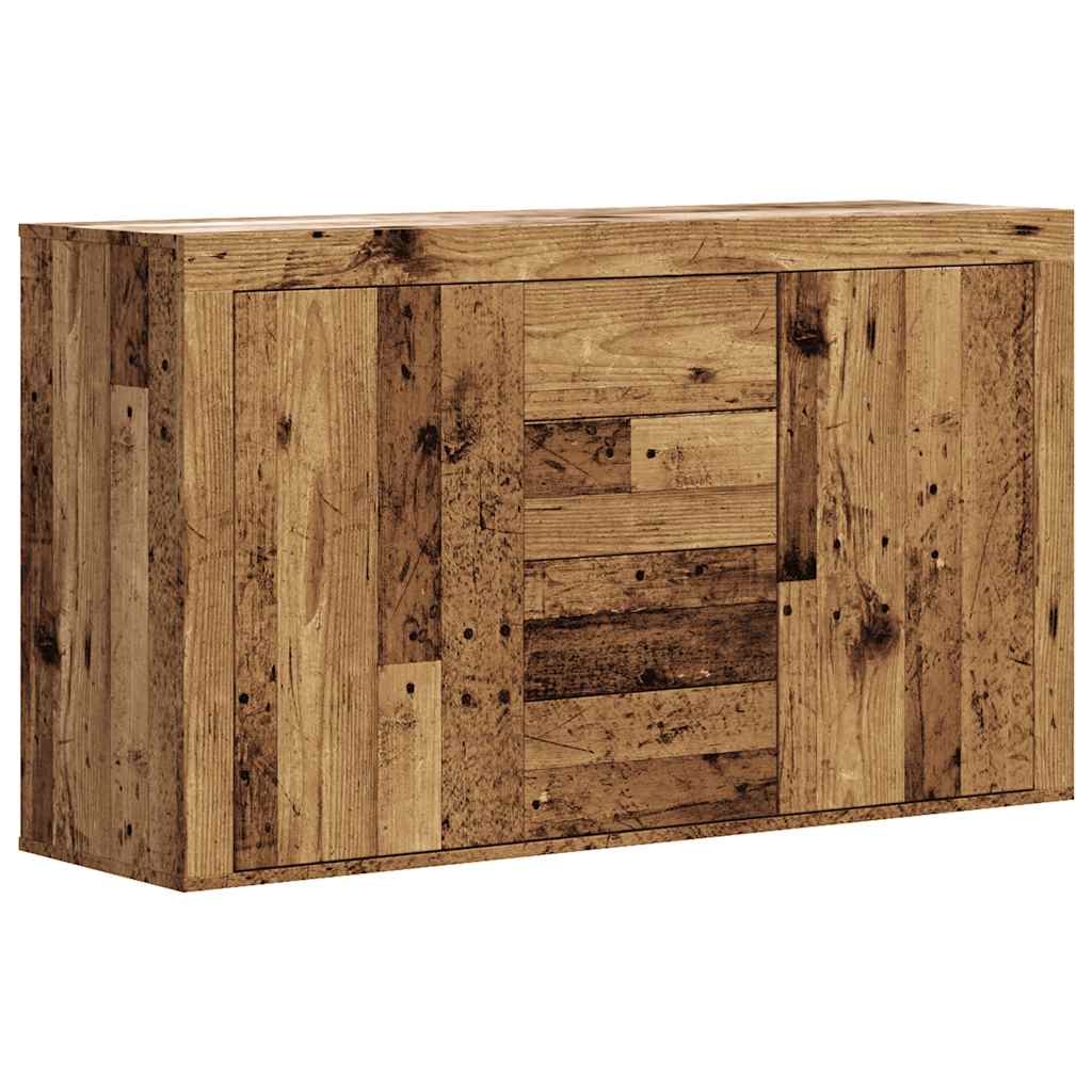 vidaXL Aparador de madera contrachapada madera vieja 120x36x69 cm