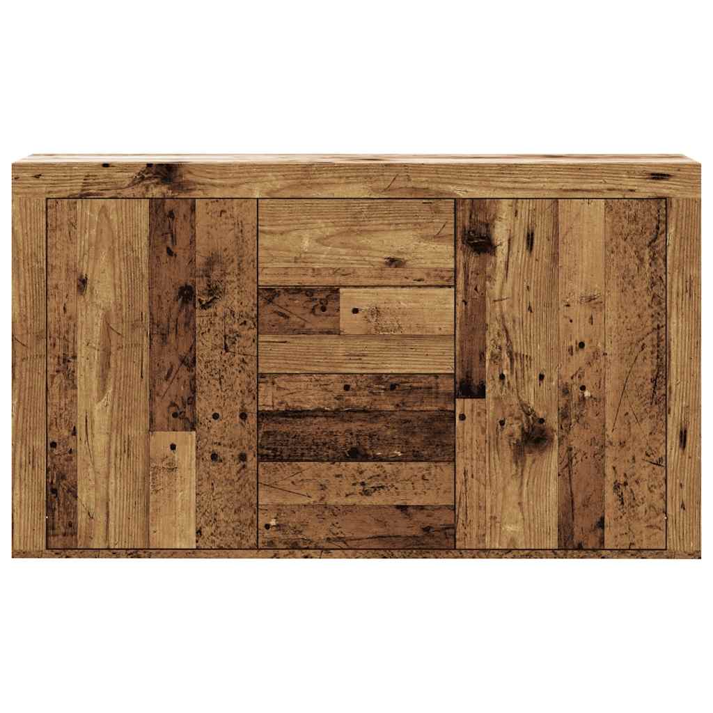 vidaXL Aparador de madera contrachapada madera vieja 120x36x69 cm