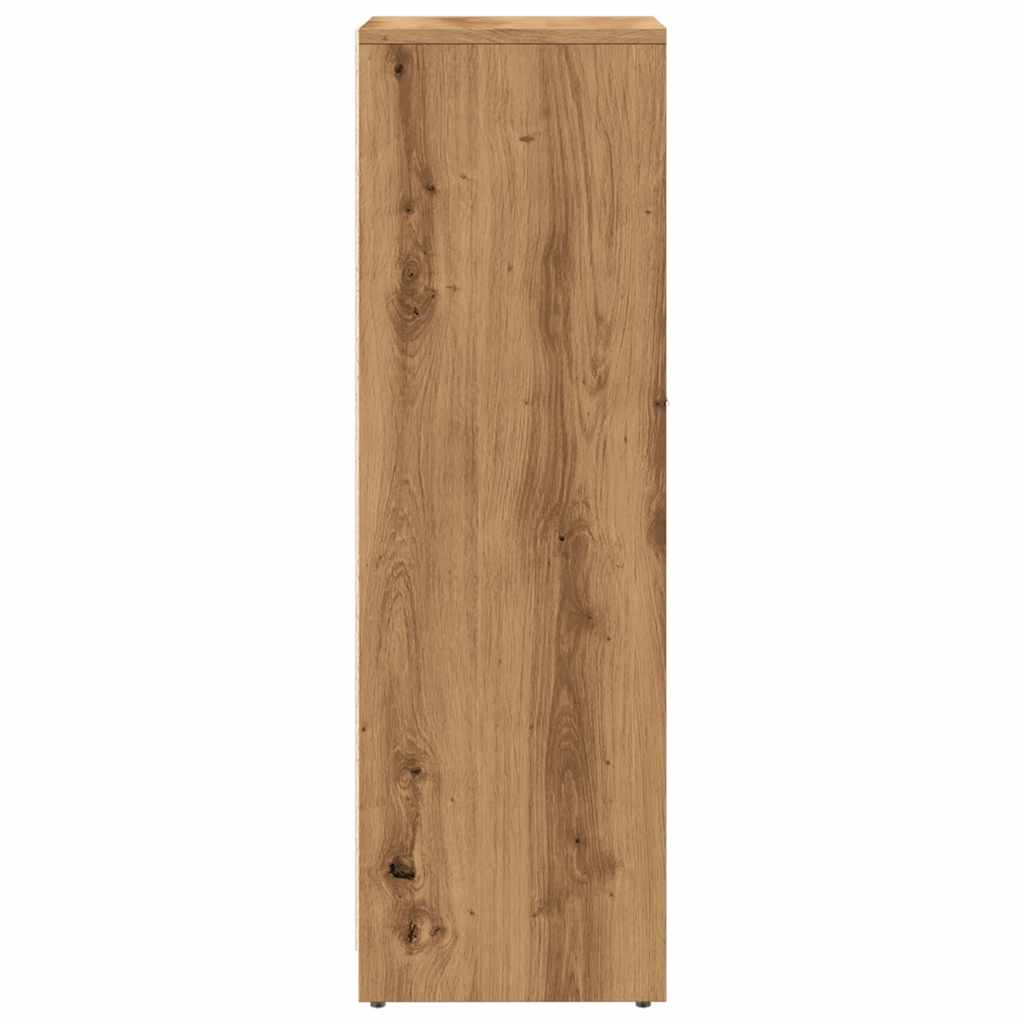 vidaXL Armario de baño madera contrachapada roble artisan 30x30x95 cm