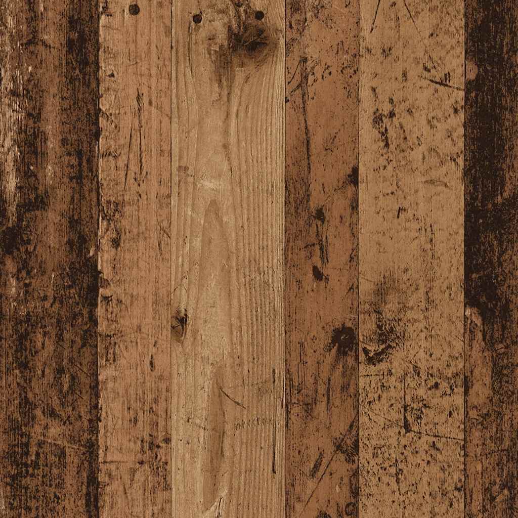 vidaXL Armario de baño madera contrachapada madera vieja 32x25,5x190cm