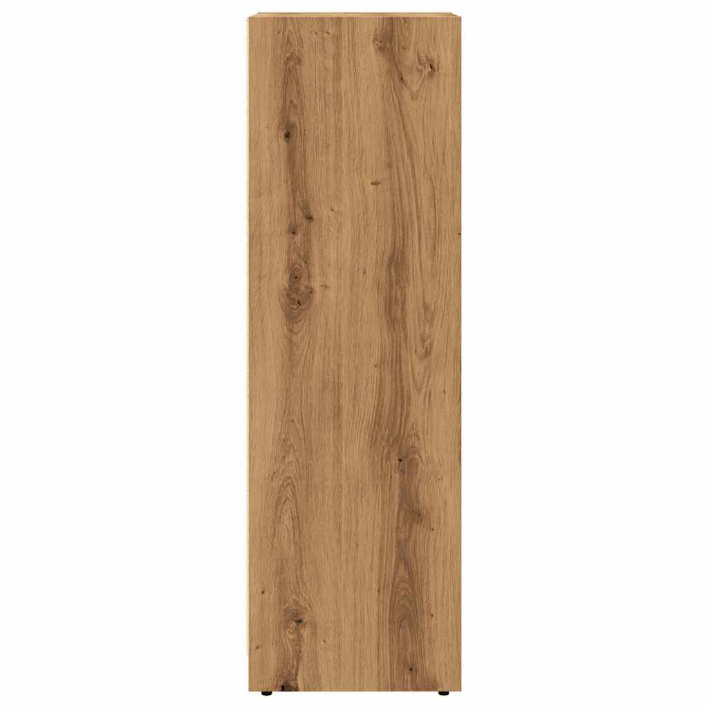 vidaXL Armario de baño madera contrachapada roble artisan 30x30x95 cm