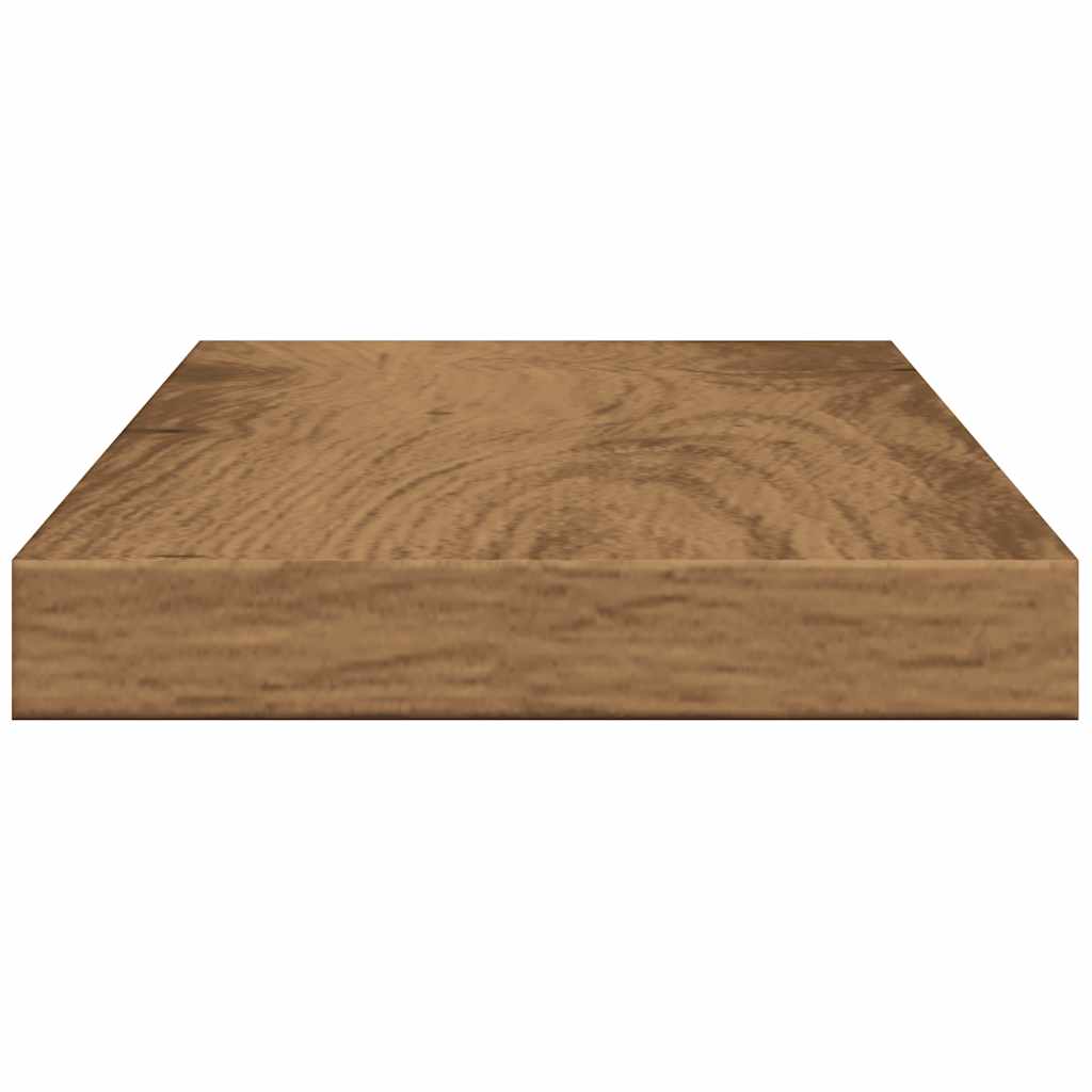 vidaXL Estantes pared 4 ud madera ingeniería roble artisan 40x20x1,5cm