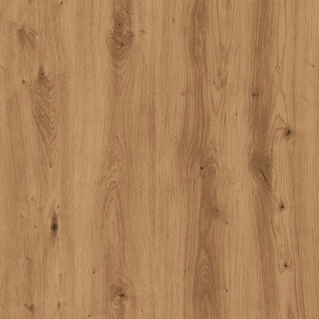 vidaXL Aparador madera contrachapada roble artisian 60x35x70 cm