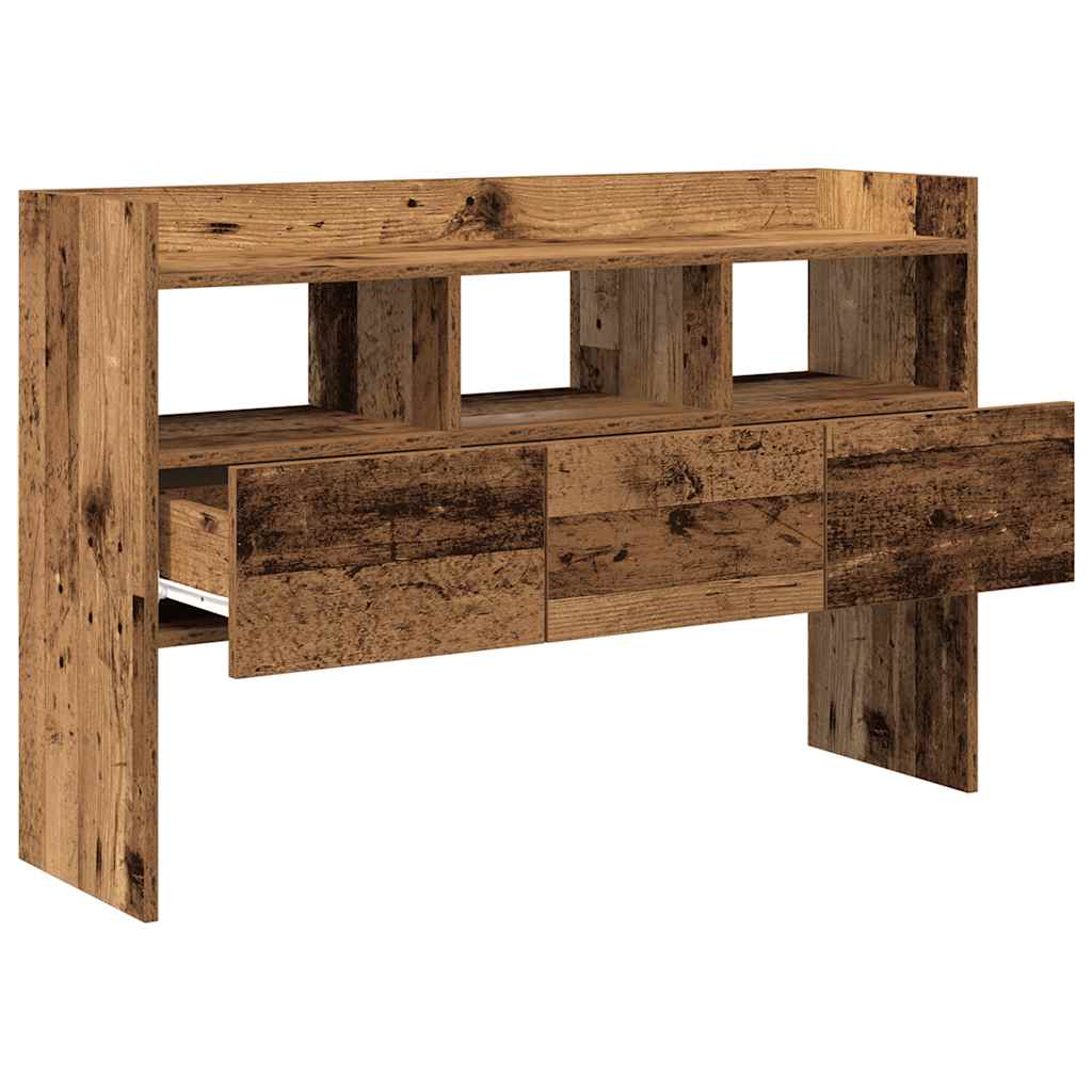 vidaXL Aparador de madera contrachapada madera vieja 105x30x70 cm