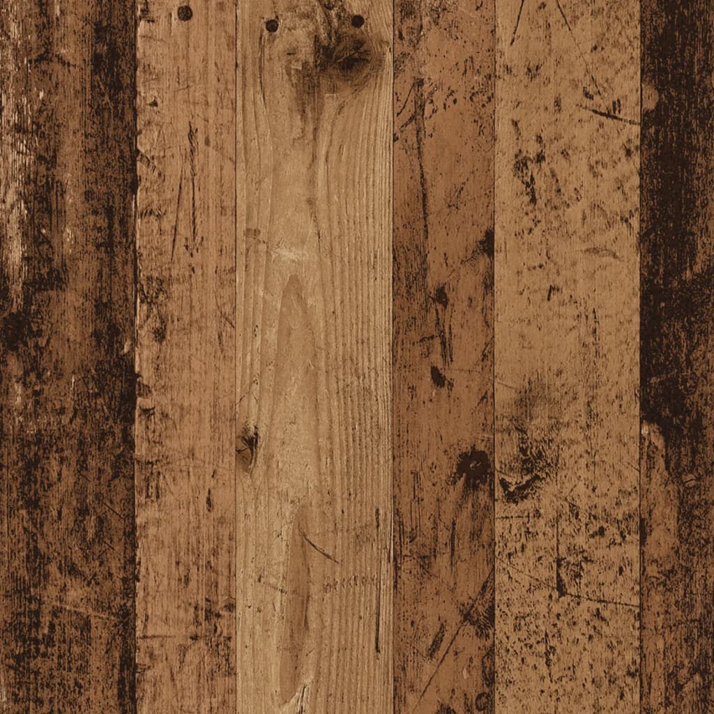 vidaXL Armario de lavadora madera envejecida 70,5x71,5x91,5 cm