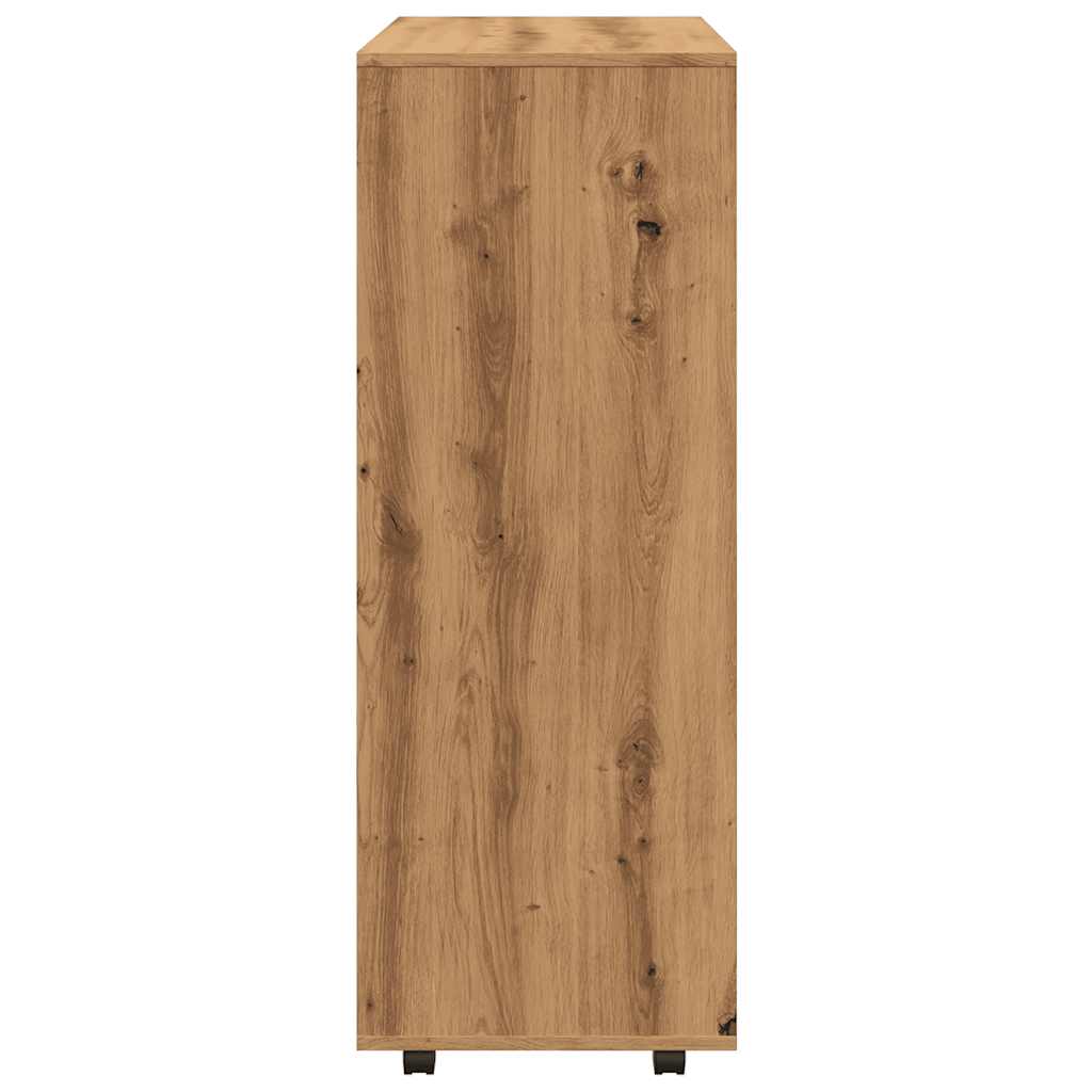 vidaXL Armario madera de ingeniería roble artisan 80x40x110 cm