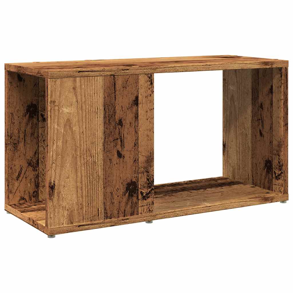 vidaXL Mueble de TV madera de ingeniería envejecida 60x24x32 cm