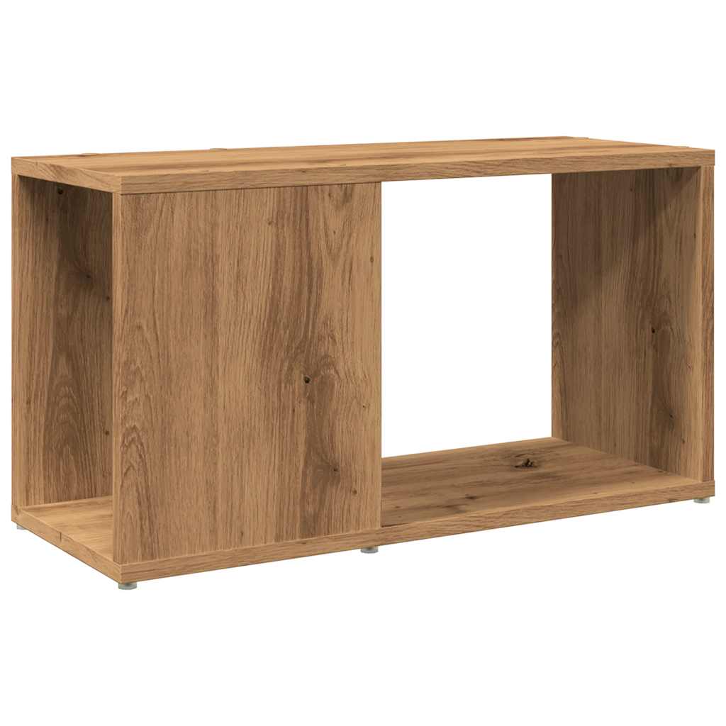 vidaXL Mueble de TV madera de ingeniería roble artisan 60x24x32 cm