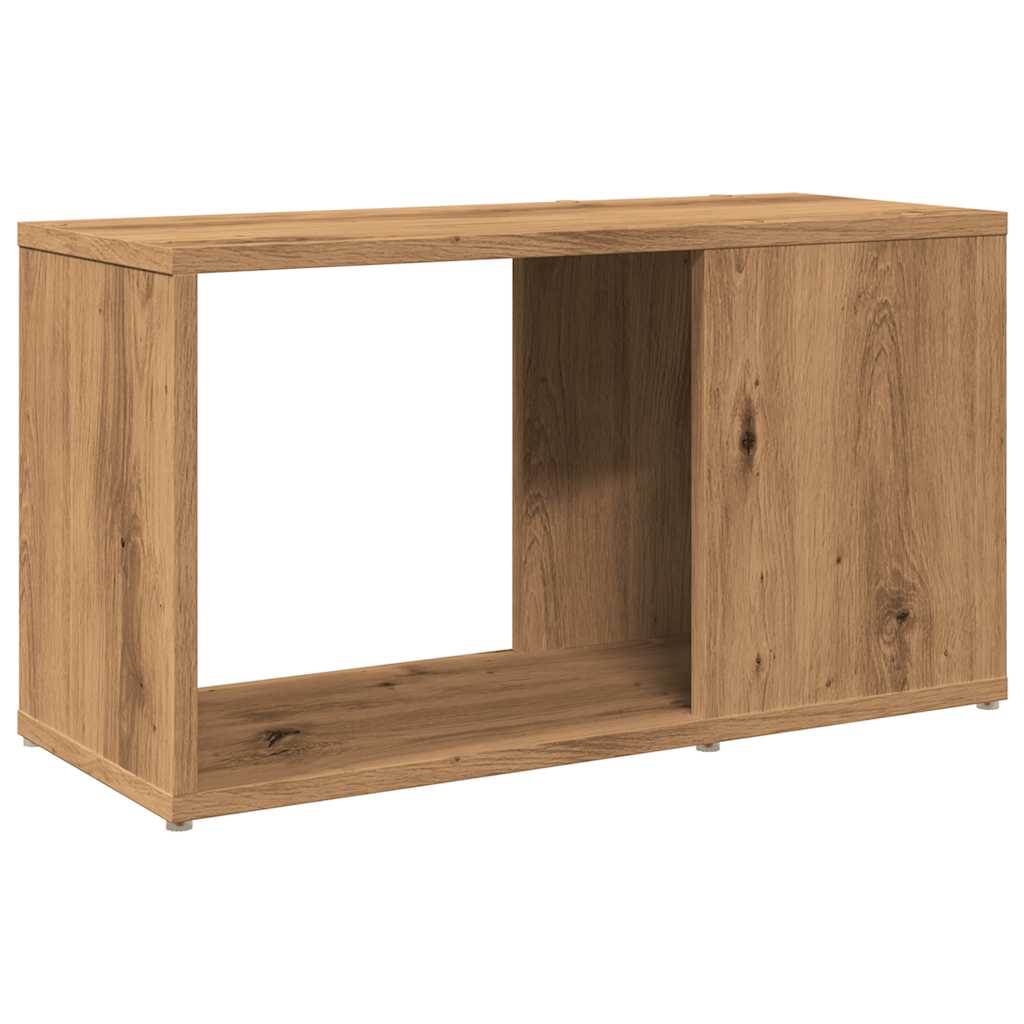 vidaXL Mueble de TV madera de ingeniería roble artisan 60x24x32 cm