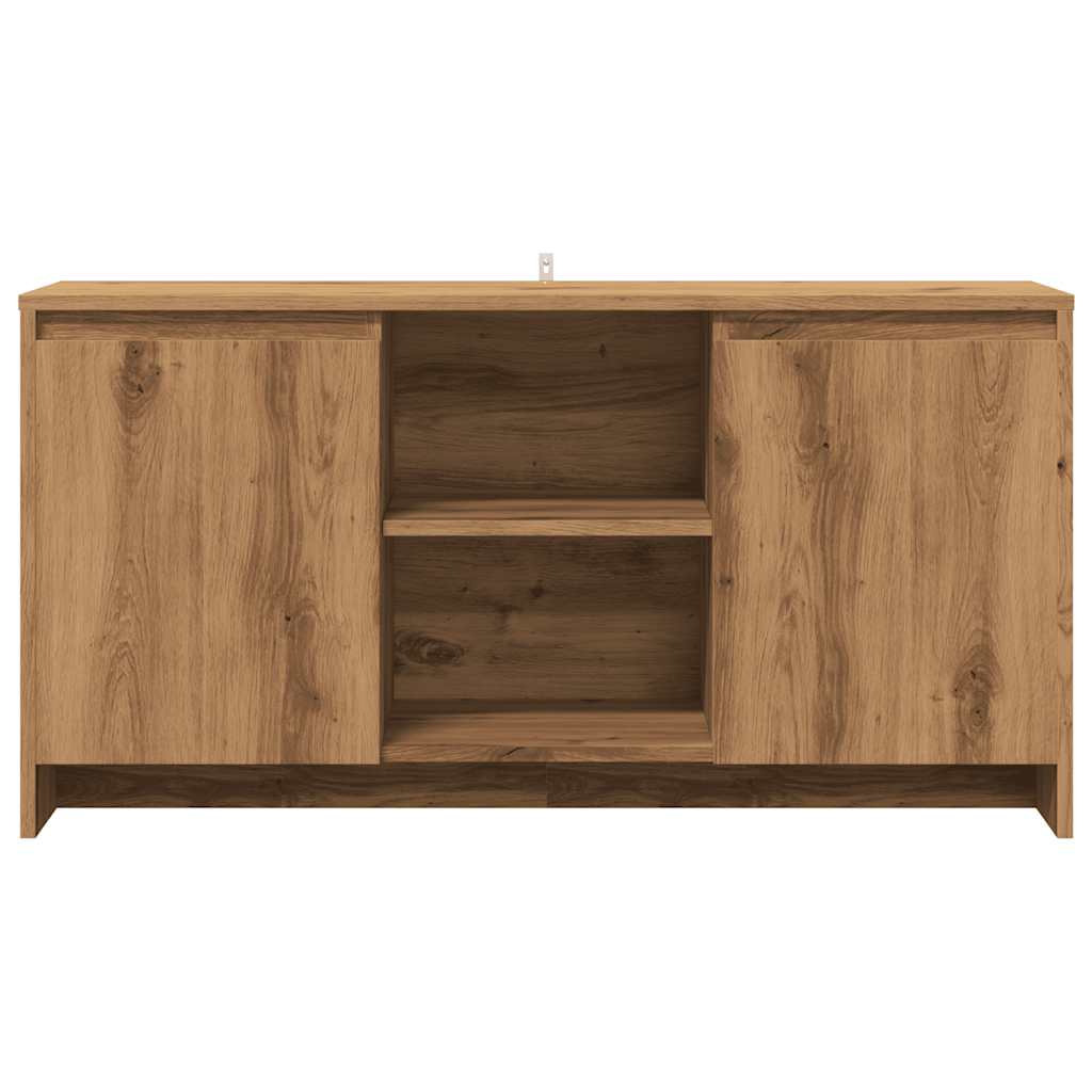 vidaXL Mueble de TV madera ingeniería roble artesanal 102x37,5x52,5cm