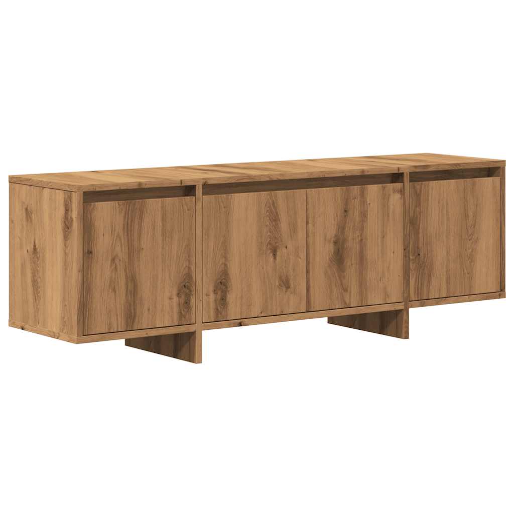 vidaXL Mueble de TV madera de ingeniería roble artisan 120x30x40,5 cm