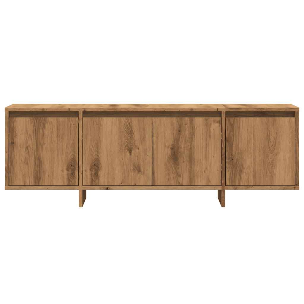 vidaXL Mueble de TV madera de ingeniería roble artisan 120x30x40,5 cm