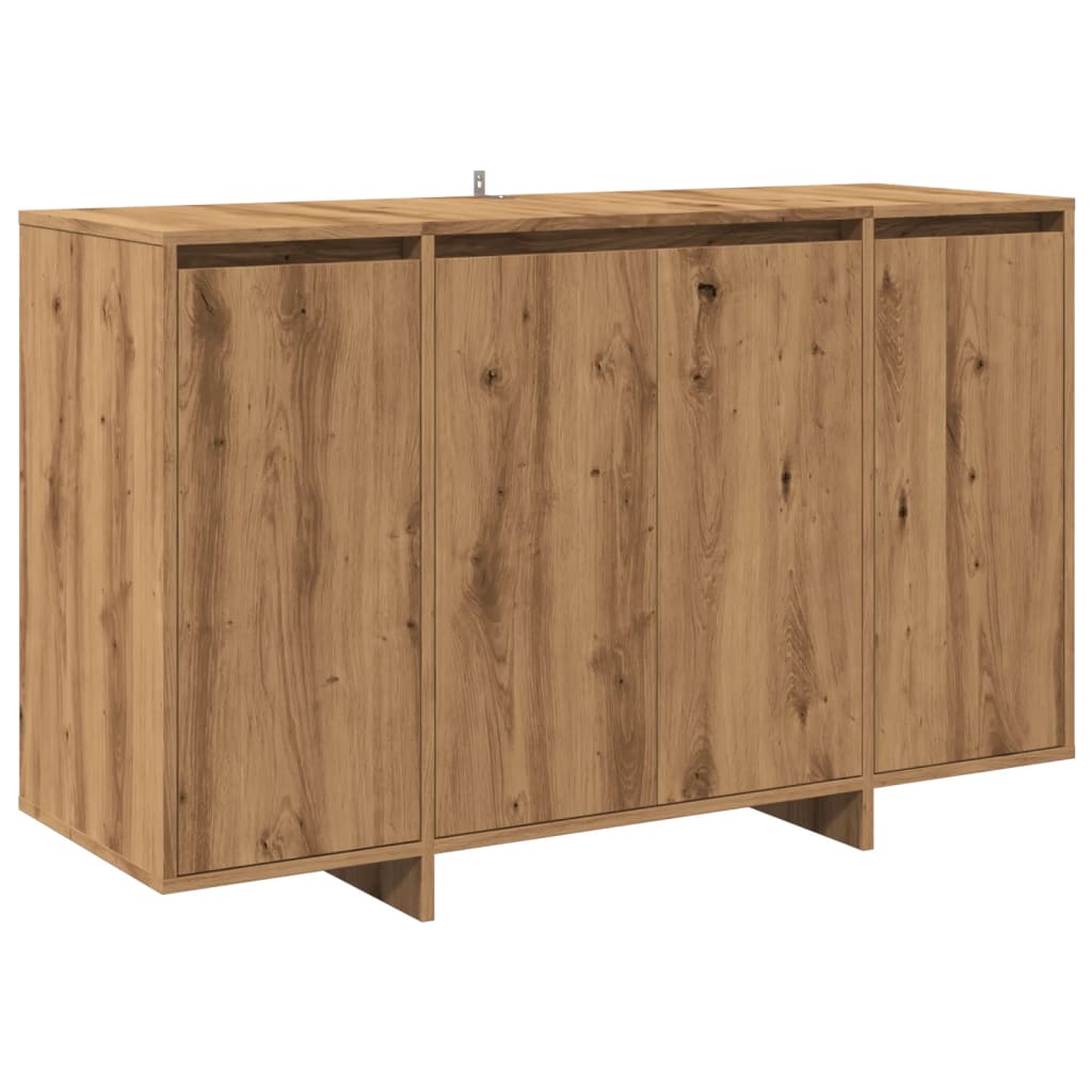 vidaXL Aparador de madera de ingeniería roble artisan 120x41x75 cm