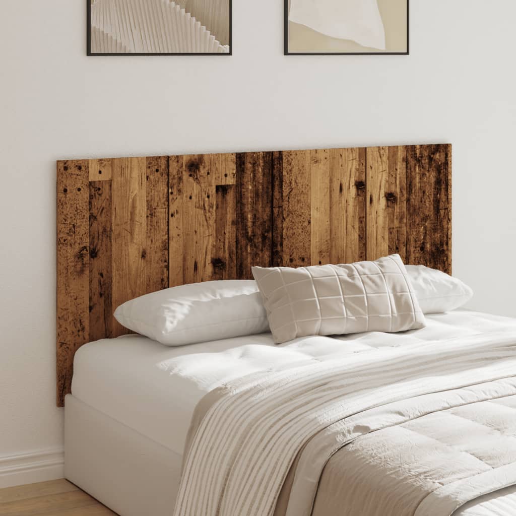 vidaXL Cabecero de cama madera de ingeniería envejecida 160x1,5x80 cm