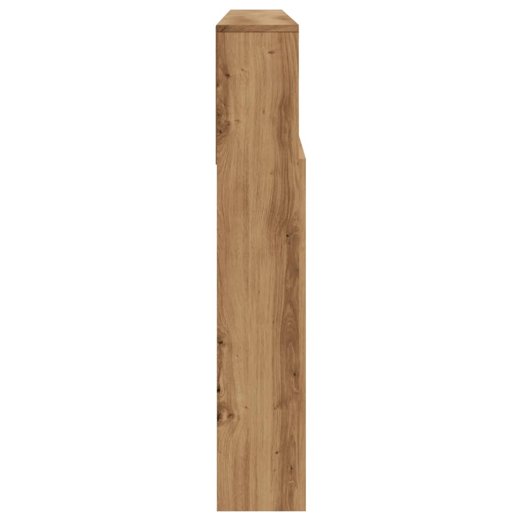 vidaXL Cabecero armario madera roble artisian 200x19x103,5 cm