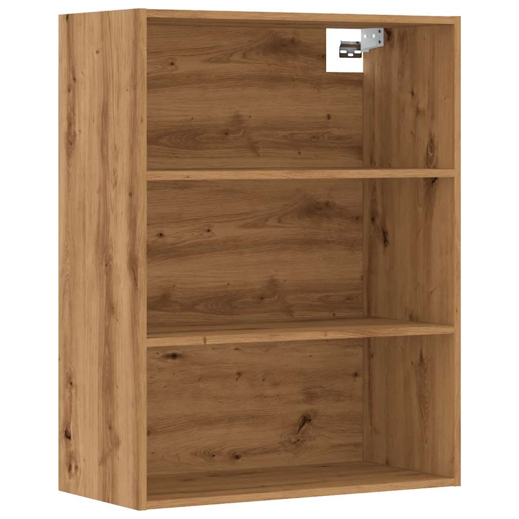 vidaXL Armario colgante de pared roble artisian 69,5x32,5x90 cm